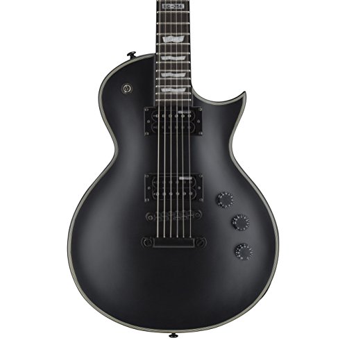 ESP LTD EC-256 Electric Guitar, Black Satin - Black Satin