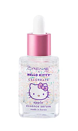 The Crème Shop x Hello Kitty - Brightening & Tightening Vitamin E Face Serum - Korean Skin Care with Apple & Ceramides, Ultra Hydration, Barriers, Plump Complexion, Glowing, Fine Lines & Wrinkles