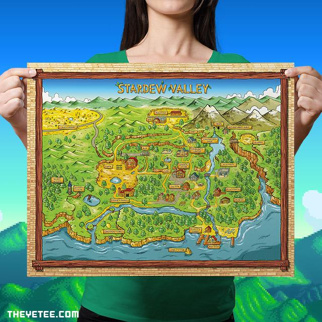 Stardew Valley Map Poster