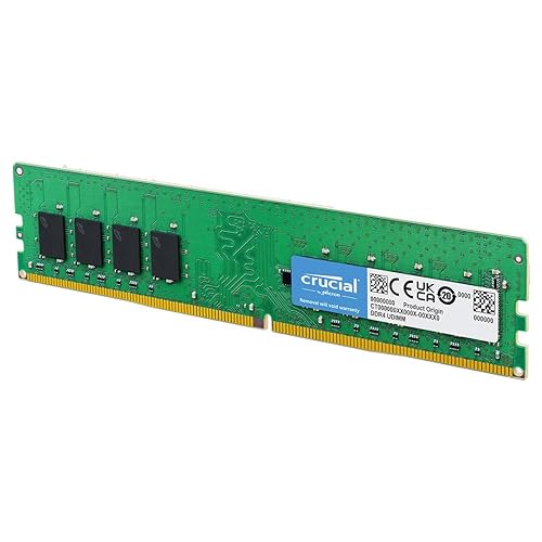 Crucial RAM 16GB DDR4 3200MHz CL22 (or 2933MHz or 2666MHz) Desktop Memory CT16G4DFRA32A - Green - 3200 MHz - 16GB