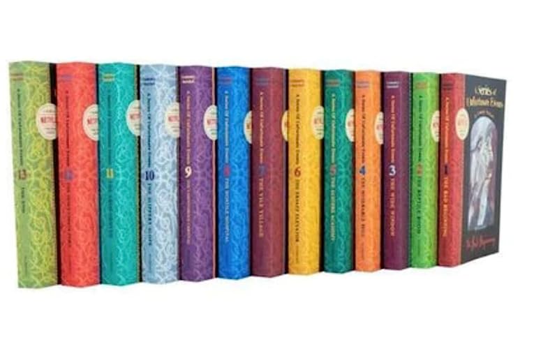 A Series of Unfortunate Events Series Lemony Snicket 13 Books Collection set ( Books 1-13)