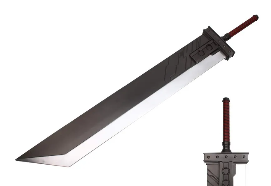 Blazing Steel Shop - Fantasy PU Foam Zweihander Broad Sword with Inner Core - Choose from 42.5" or 57" - 57 inch