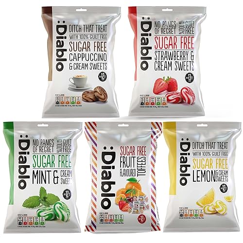 Sugar Free Sweets  5 x 75g 