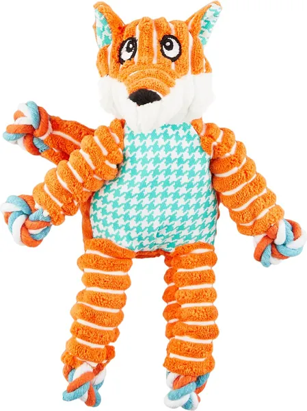 KONG Floppy Knots Dog Toy, Fox