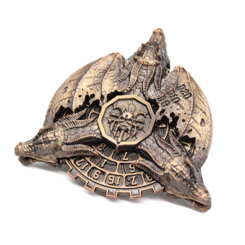 Bronze Dragon Spinner Dice
