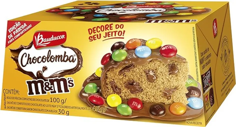 Mini Colomba M&M's Bauducco 100g