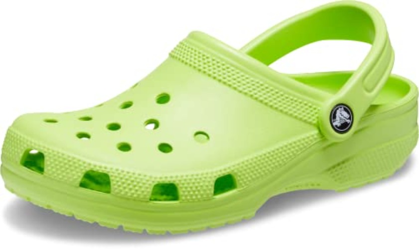 Crocs Unisex-Adult Classic Clogs - 10 Women/8 Men - Limeade