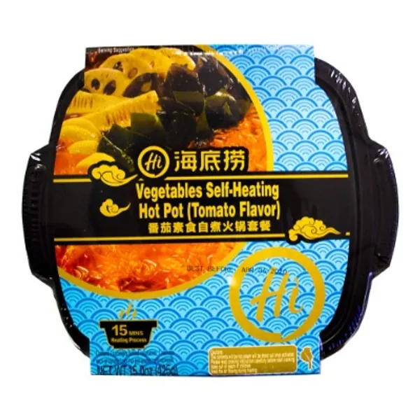 Haidilao Self-heating hot pot(3 flavor availalbe) (New Tomato)