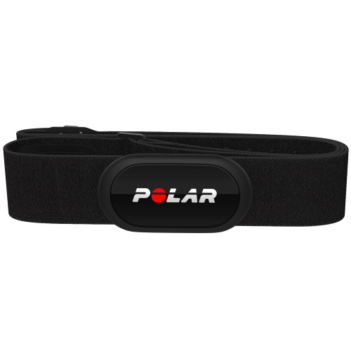 Polar H10 pulssensor – ANT+, Bluetooth – Vattenresistent Puls Sensor För Bröstband – Inbyggt Minne, Mjukvaru uppdatering – Cykeldatorer, Sport och Smartklockor, Svart-Svart, M-XXL