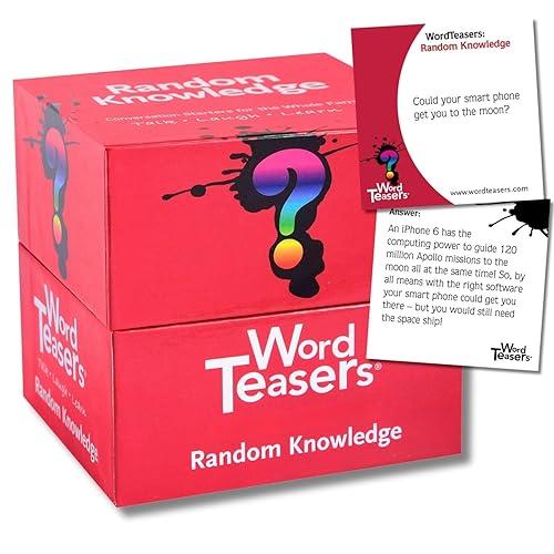 Word Teasers: Random Knowledge Trivia Cards