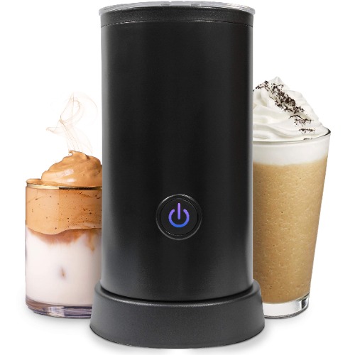 Milk Frother Machine (UK Company) Coffee Frother Milk Steamer Hot and Cold Milk