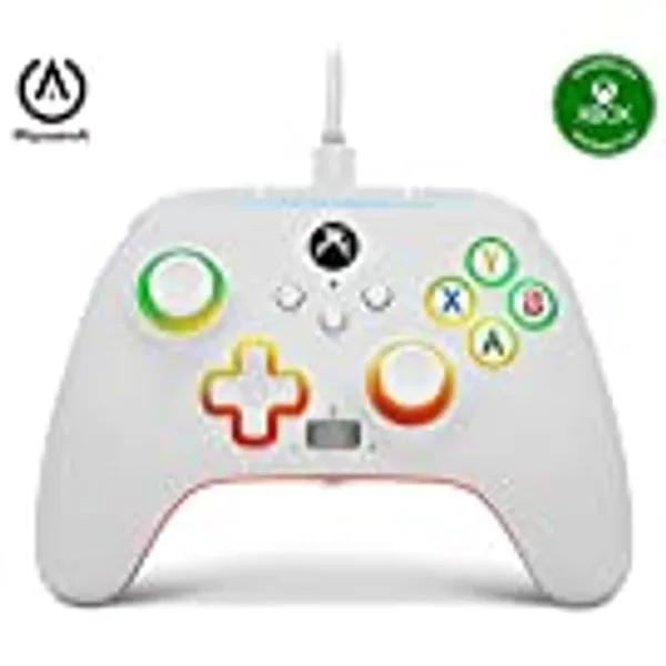 PowerA Spectra Infinity Enhanced Wired Controller for Xbox Series X|S - White (Amazon Exclusive)
