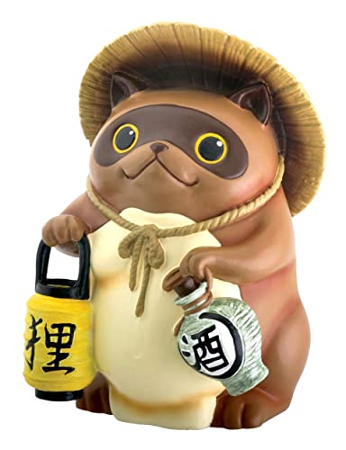 Japanese Tanuki Raccoon Dog Statue