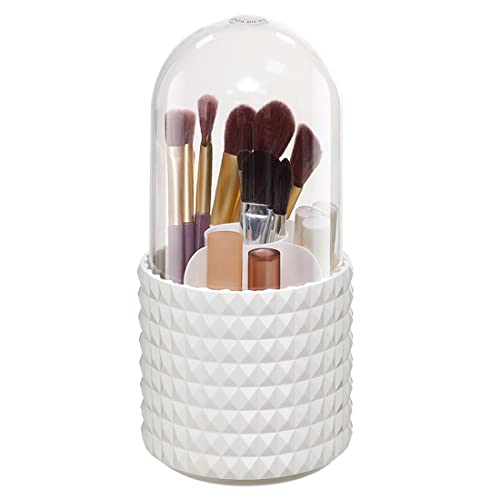 Makeup Brush Holder Organizer with Lid 