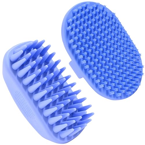 Dog Grooming Bath Brush For Shower Scrubbing & Soothing Massage