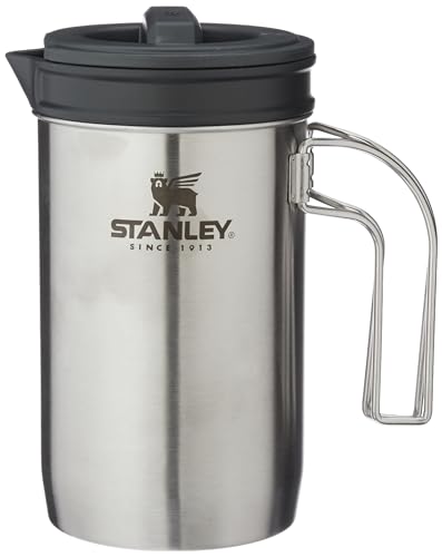STANLEY Adventure All-In-One Boil + Brew French Press | 32 OZ - 32 oz - Stainless