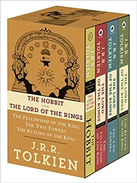 J.R.R. Tolkien 4-Book Boxed Set: The Hobbit and The Lord of the Rings -