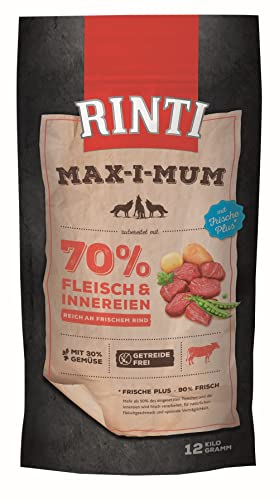 RINTI MAX-I-MUM Rind 12kg, Hund - Single - Rind - 12 kg (1er Pack)