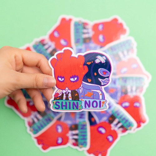 DRHDR Shin x Noi Die Cut Vinyl Sticker