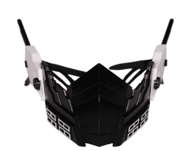 Hitoshi Mask Mens Cosplay Accessory Costume Anime Resin Mask - 