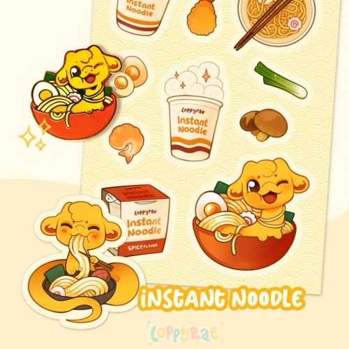 Patreon Vault: “Instant Noodle” Set - Enamel Pin