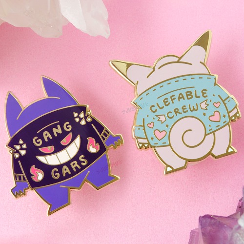 G Gang & C Crew Enamel Pins - G Gang - A Grade