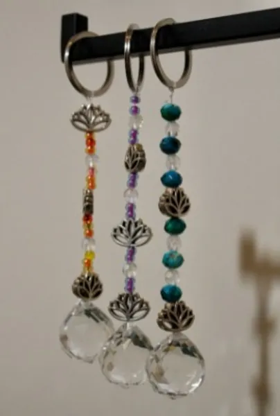 Mini Sun Catcher: Lotus | Etsy
