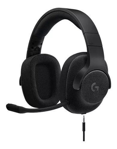 Auriculares gamer Logitech G Series  G433 black