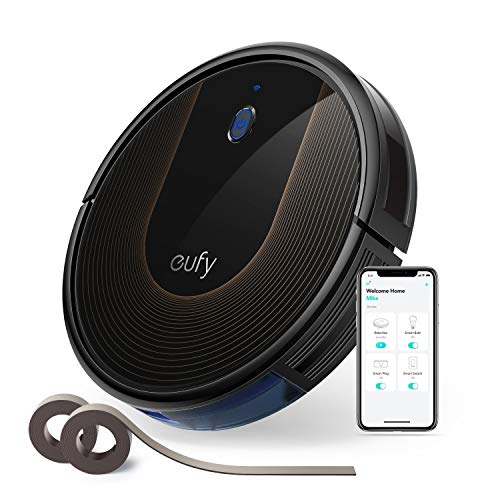 eufy by anker RoboVac 30C Robot Vacuum Cleaner, BoostIQ, Wi-Fi, Super-Thin, 1500Pa Suction, Boundary Strips Included, Quiet, Self-Charging Robotic Vacuum, Cleans Hard Floors to Medium-Pile Carpets - Robovac 30C