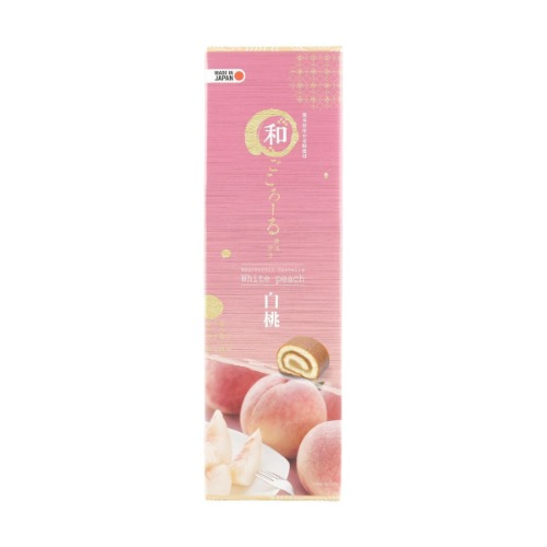 Wagokoroll Castella Cake Peach 8.46 oz - Peach