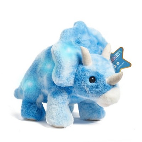 FAO Schwarz 12" Triceratops LED Plush with Sound