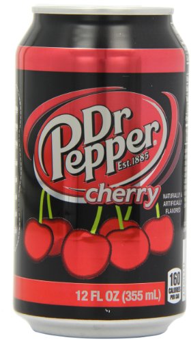 Dr Pepper Cherry 355 ml (Pack of 12) - Cherry - 355 ml (Pack of 12)