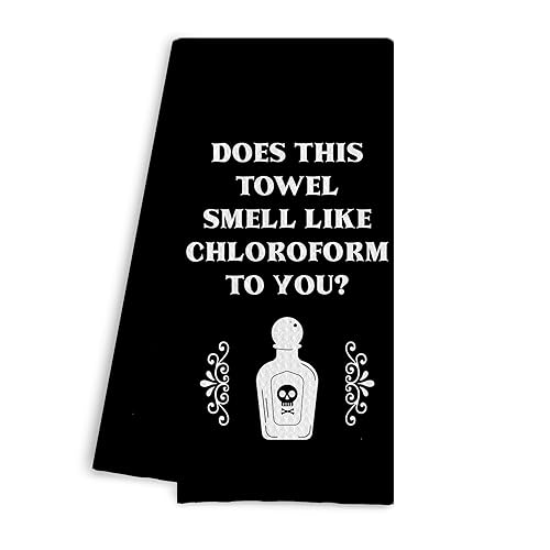 Does This Towel Smell Like Chloroform To You?