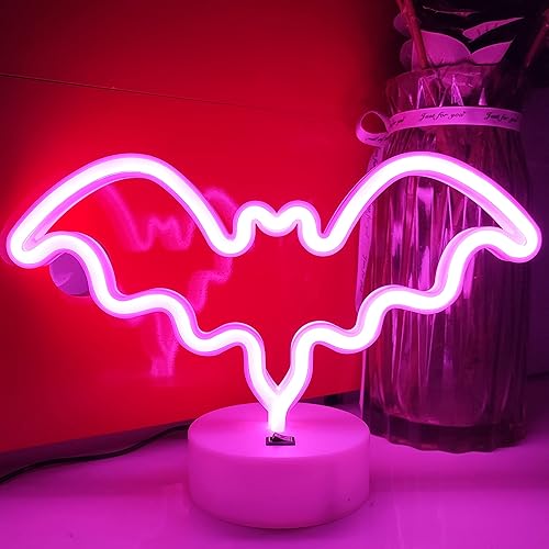 Bat Neon Light (Pink)