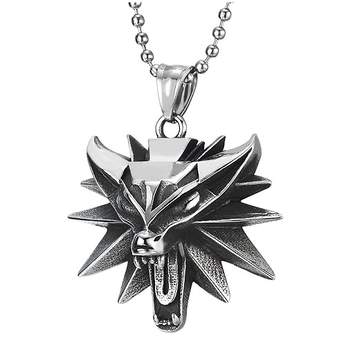 The Witcher 3 Wolf Medallion