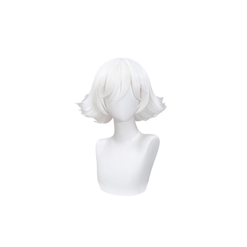 DokiDoki Anime Kamisama Kiss Cosplay Mizuki Wig Short Straight Green /  White Wig Women | White Ver. Wig Only-Order Processing Time Refer to Description Page