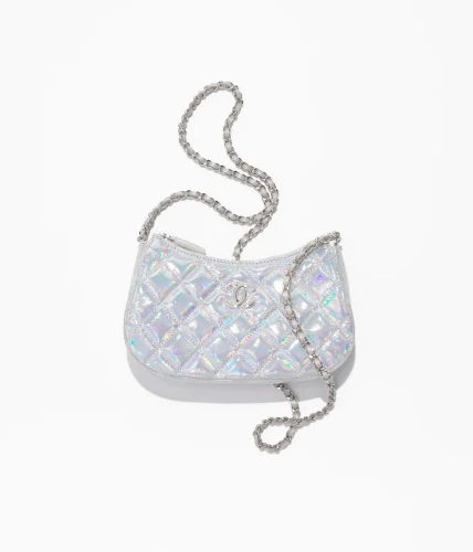 Holographic Channel Bag 