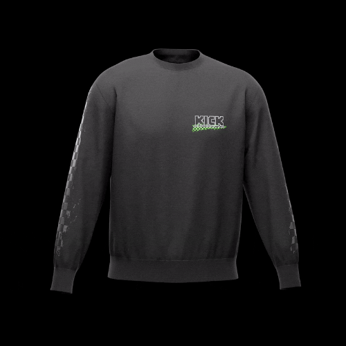 KICK_K_Logo_Crewneck | Black / S