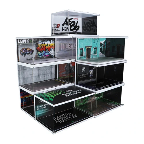 Parking Lot Diorama: 1/32 Model Car