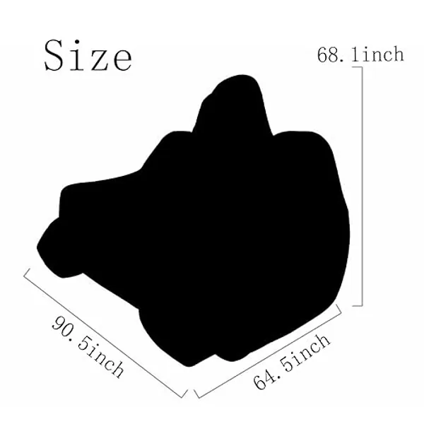 AWOJVIS Gorilla Sofa,Sofa Bed,Big Sofa Gorilla,Sleeper Sofa,Sofas and couches,Sofa and Bed Animal Chair (Brown Plush Gorilla Sofa)