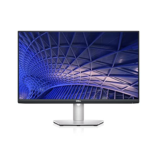 Dell S2421HS Full HD 1920 x 1080, 24-Inch 1080p LED, 75Hz, Desktop Monitor with Adjustable Stand, 4ms Grey-to-Grey Response Time, AMD FreeSync, IPS Technology, HDMI, DisplayPort, Silver - 24.0" FHD - Height Adjustable - S2421HS