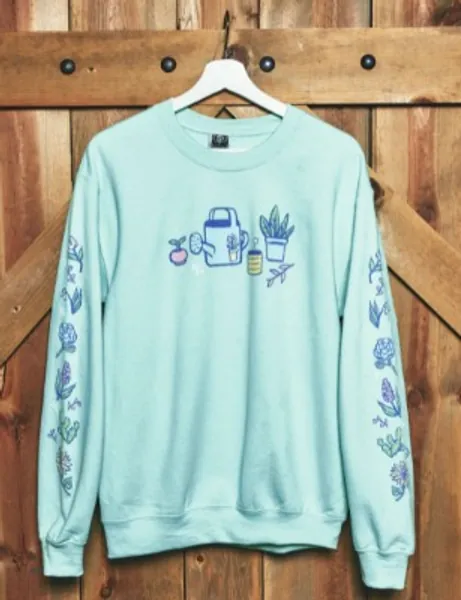 A HOME FOR FLOWERS Sweater