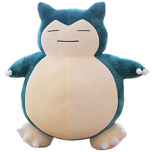 Jumbo Snorlax Plush 50cm Soft Toy Animal Pillow Doll Suffered Hugging Pillow Fluffy Figure Gift for Kids (Small Mouth-50cm)