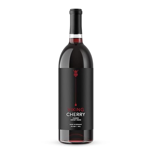 "Viking Cherry" (Honey-Mead With Cherry Juice) Honig Klause Heidenau 6% ABV