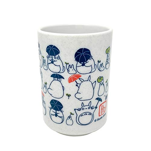 Studio Ghibli - My Neighbor Totoro - Totoro Dondoko Dance, Benelic Porcelain Japanese Teacup - Totoro Dondoko Dance Teacup