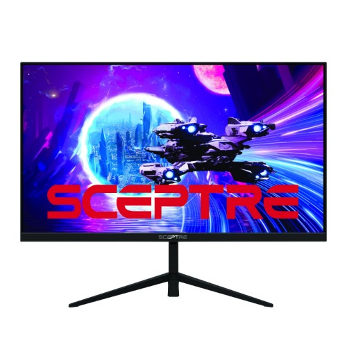 Sceptre 25" Gaming Monitor 1920 x 1080p up to 165Hz 1ms AMD FreeSync Premium HDMI x3 DisplayPort Build-in Speakers, 106% sRGB Machine Black (E255B-FWD168) - 