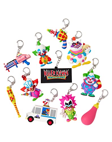 Spirit Halloween Killer Klowns from Outer Space Figural Bag Clip Blind Pack Bundle