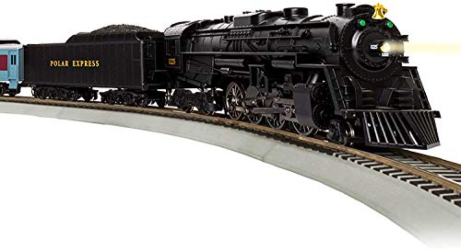 Lionel The Polar Express LionChief 2-8-4 Set with Bluetooth Capability, HO Gauge Model Train Set with Remote - Complete Set
