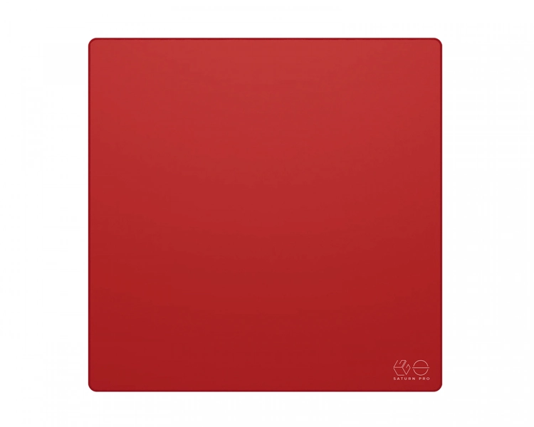 Lethal Gaming Gear Saturn PRO Gaming Mousepad - XL Square - XSOFT - Red