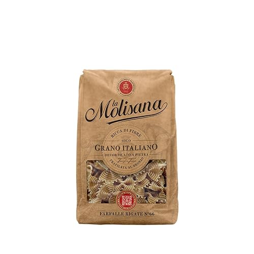 La Molisana Whole Wheat Farfalle N.66, 500g